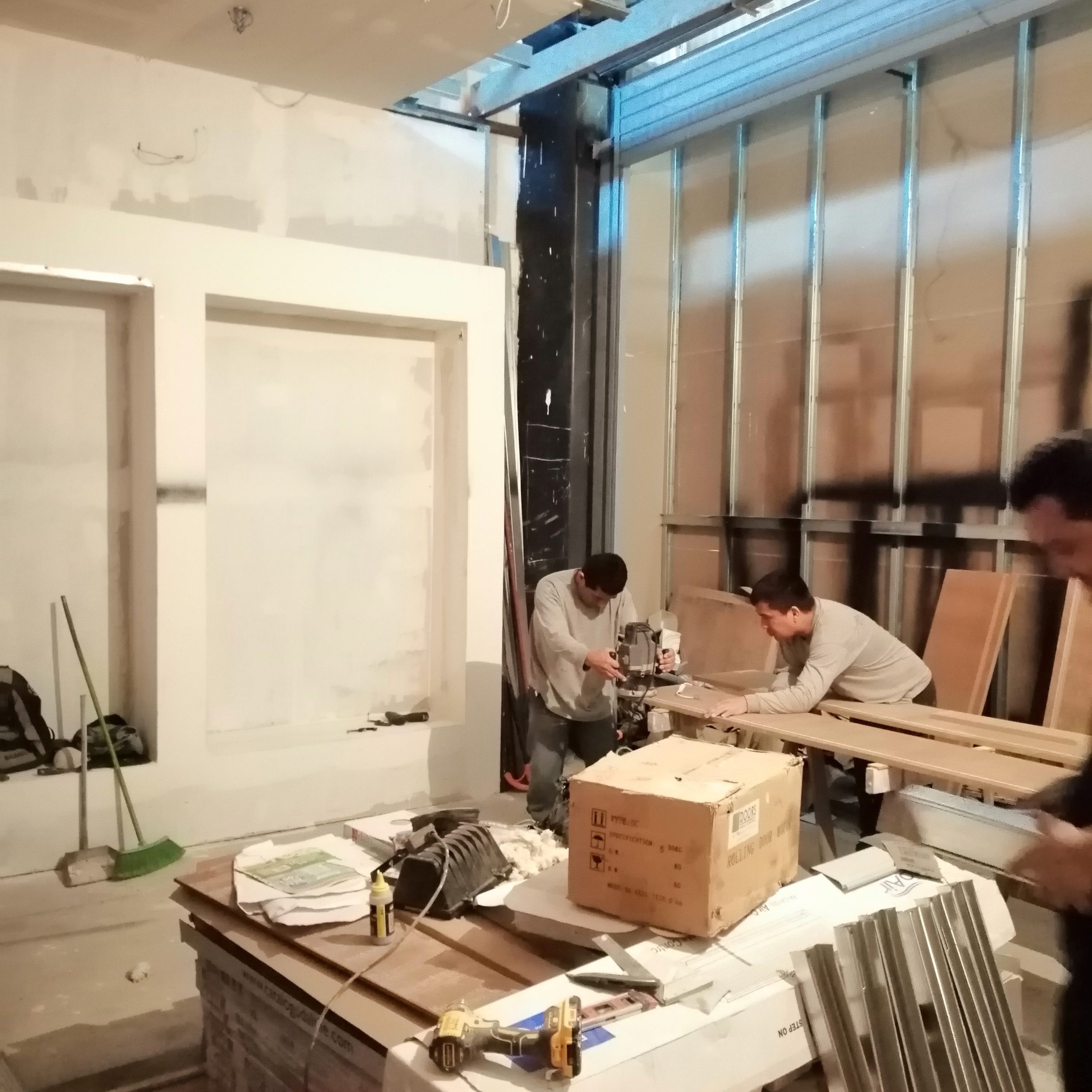 Trabajos con Drywall